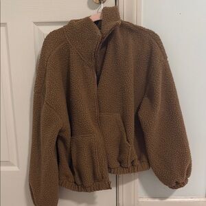 Old Navy Brown Sherpa Jacket